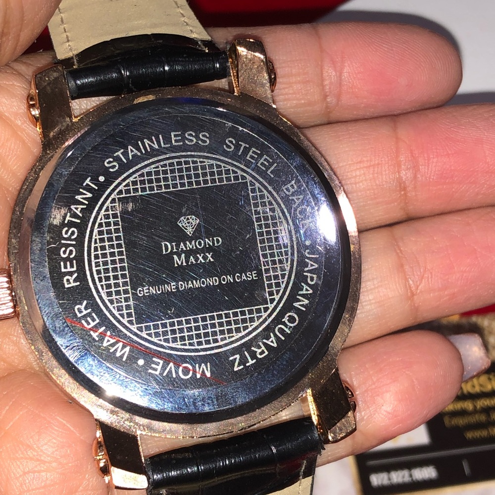 Real diamond watch for men, not CZ not lab made, custom made natural diamond HOT - Picture 4 of 6